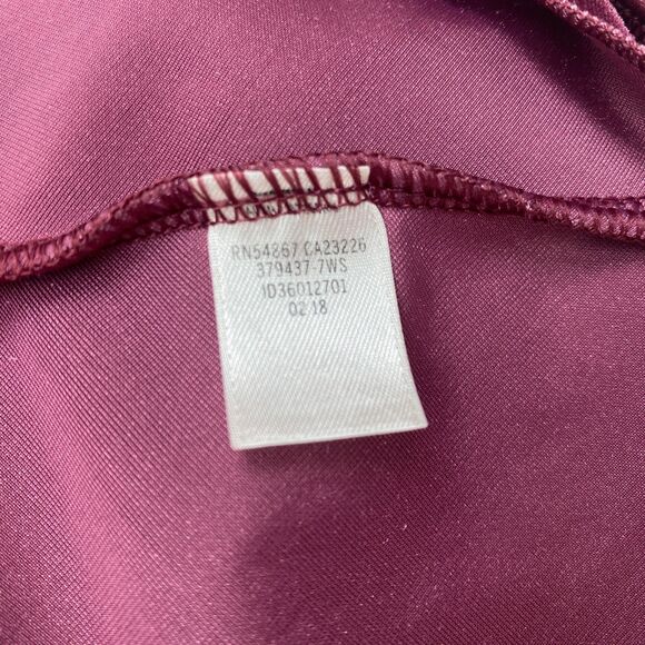 Victoria Secret Pink Velvet Plum Tank Top XS Crop Cami Dog Festival Boho Goth - Picture 9 of 9